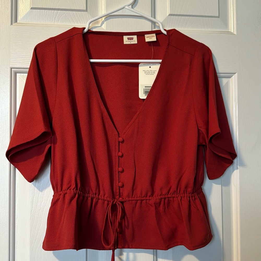 Levis Lisa Short Sleeve Blouse